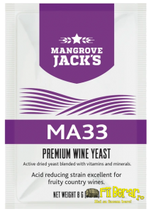 Mangrove Jacks drojdie vin MA33 8g 02